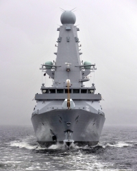 Военные корабли: в открытом море